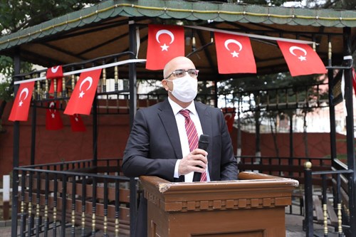 KAYMAKAMIMIZ SAYIN RAMAZAN YILDIRIM 29 EKİM CUMHURİYET BAYRAMI 97. YIL DÖNÜMÜ DOLAYISIYLA İLÇEMİZDE DÜZENLENEN TÖRENE KATILDI.